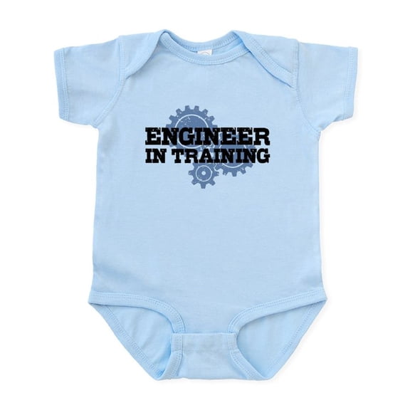 CafePress - Engineer In Training Infant Bodysuit - Baby Light Bodysuit, Size Newborn - 24 Months