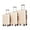 Beige, variant on CAMSCH 3 Piece Luggage Sets, ABS Hardside Carry On Luggage, Spinner Wheels,Lightweight Durable Suitcase (20"24"28"）