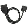 thumbnail image 1 of LYUMO Brake Fluid Tester Car Diagnostic Tools 16Pin OBD2 To RS232 DB9 Car Diagnostic Interface Adapter Extension Cable Connector, 1 of 8