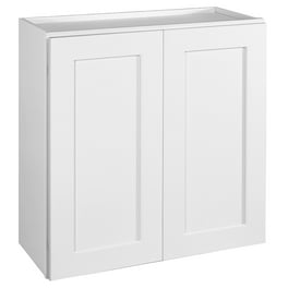 Brookings Plywood Ready to Assemble Shaker 24x24x12 in. 2-Door Wall Kitchen Cabinet in White Brookings Plywood Ready to Assemble Shaker 24x24x12 in. 2-Door Wall Kitchen Cabinet in White