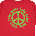thumbnail image 4 of Inktastic Peace Baby Boys or Girls Long Sleeve Toddler T-Shirt, 4 of 5