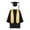 Black, variant on Preschool and Kindergarten Graduation Outfits Kids School Uniforms with Tassel Cap Gown Boys Girls 2025 Sets (6 Years, White)