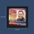 thumbnail image 2 of Sympathy Gift Picture Frames In Memory of Loved One, Memorial Gifts to Add to Your Sympathy Gift Baskets or Condolence Card, Loss of Father Gift, Bereavement Gifts, "Your Smile" Framed Poem 6351B, 2 of 9
