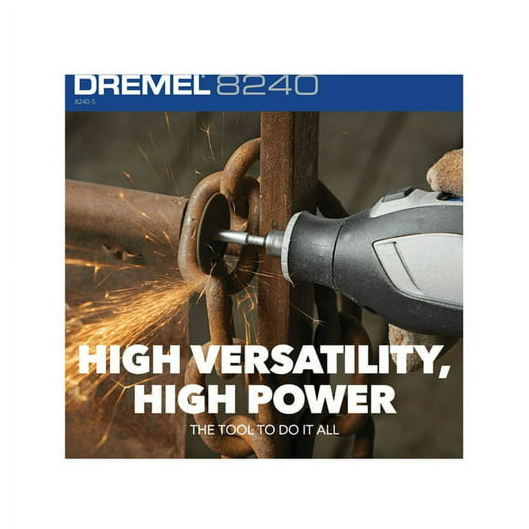 Dremel 8240 12V Cordless Rotary Tool, High Power, Maximum Versatility