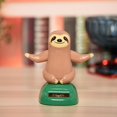 thumbnail image 5 of BeigeSloth Solar Dancing Toys Animal Figure Toy Car Oficina Escritorio Decoración Dancing Animal, 5 of 5