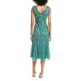 thumbnail image 2 of Adrianna Papell womens  Mermaid Midi Dress, 14, Blue, 2 of 3