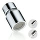 thumbnail image 1 of Wosthever Aireador del grifo de cocina giratorio de 360 grados de acero inoxidable para ahorrar agua y fácil de instalar Accesorios de baño, 1 of 6