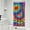 Colorful Rainbow Tie-1, variant on Colorful Rainbow Tie Dye Spiral Pattern Shower Curtain 36"x72" ,Bathroom Decorative Shower Curtains Set with 12 Hooks,Modern Waterproof Washable Shower Curtain