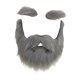 thumbnail image 2 of Conjunto cejas y barba postizas, accesorios disfraz DIY para adultos, facial postizo., 2 of 9