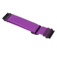 thumbnail image 2 of Correa de reloj tejida de nailon, pulsera con hebilla ajustable, correa de reloj deportivo de repuesto para Fenix 7 6 5, color morado, 2 of 5