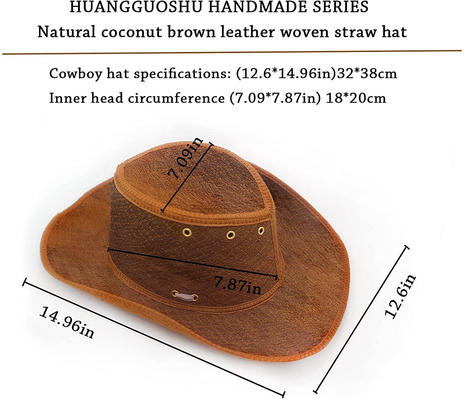 Western Cowboy Hats for Men Womens Cool 
