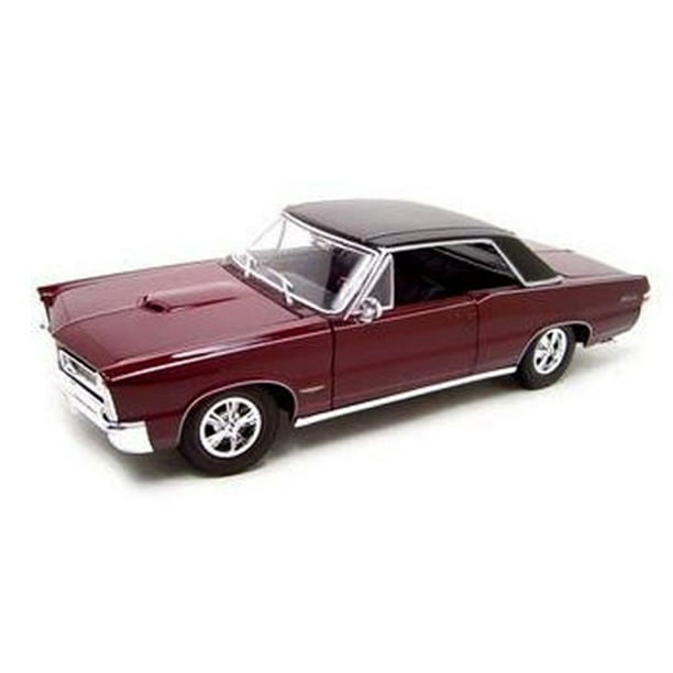 1965 Pontiac Gto Hurst Edition Burgundy Maisto 315 1 18 Scale Diecast Model Toy Car Walmart Com Walmart Com