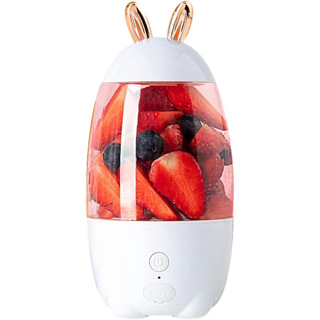Mezclador de frutas portátil, prensa eléctrica de cítricos USB-extractor de jugo de estudiante fácil de llevar, conveniente para todo el jugo de frutas y verduras, excelente regalo. General Afortunado Sencillez