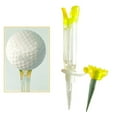 thumbnail image 3 of koolsoo 85mm Plastic Golf Tees, Reduce Friction & Side , More Stable Golf Tees Yellow, 3 of 9