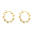 thumbnail image 5 of WIFKLSIIPG 1 Paire de Boucles d'Oreilles Fleur Boho Printemps et Été Fleurs Colorées Boucles d'Oreilles Perlées pour Femmes Boucles d'Oreilles Rondes Perlées, 5 of 5