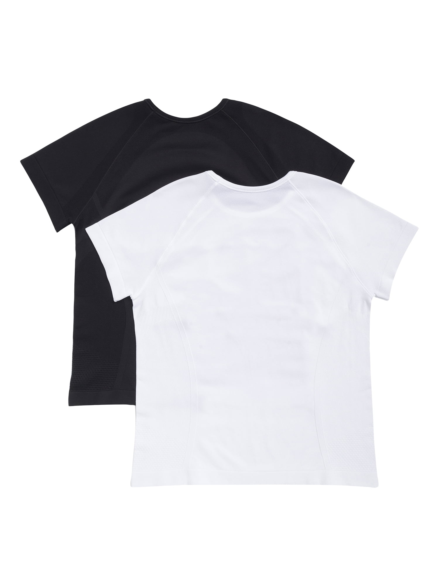 Athletic Works Girl's Active Seamless Tee, 2-Pack, Sizes 4-18