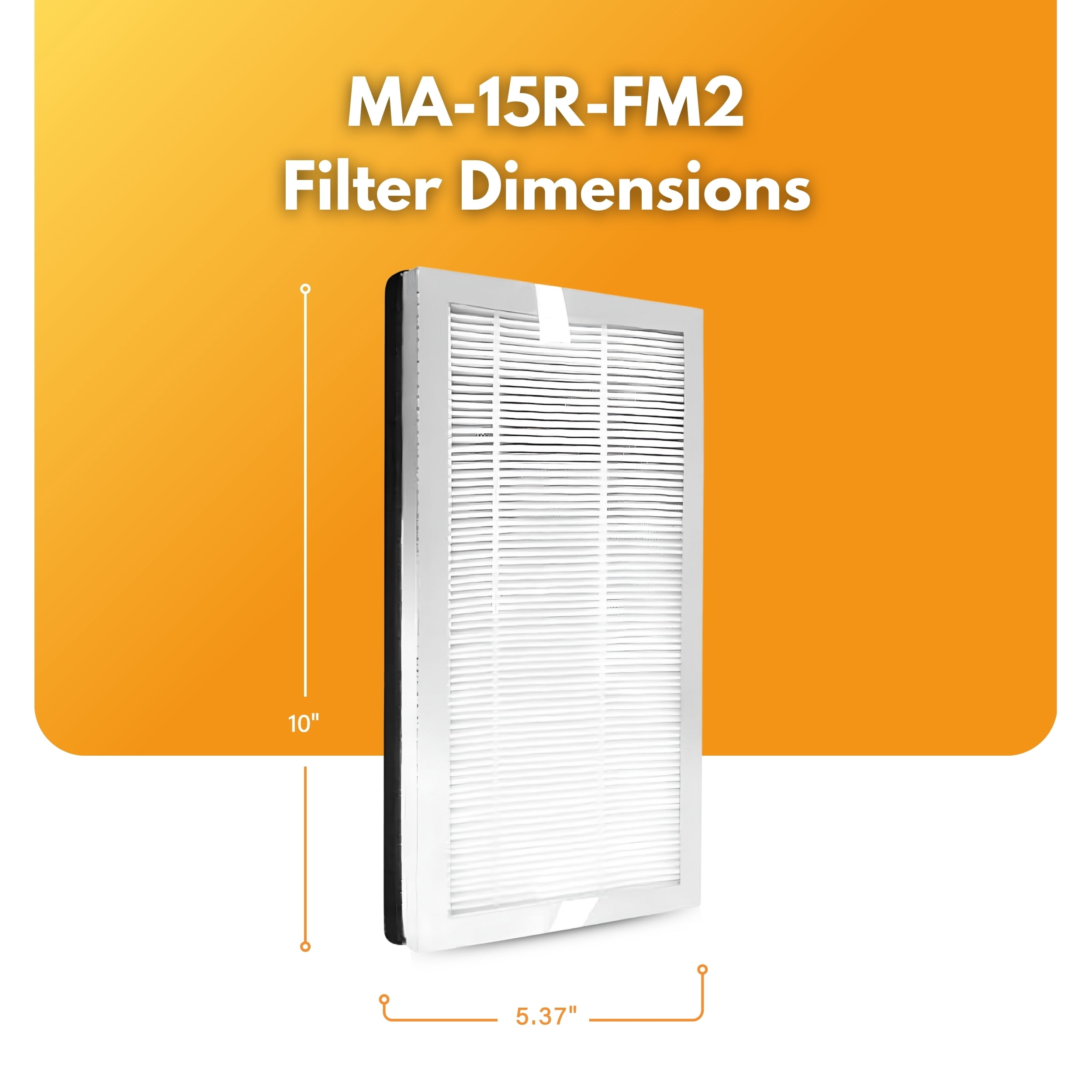 Filter-Monster Filter Bundle Compatible with Medify MA-15 Air Purifier, 4 HEPA Filter Pack