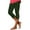 Army Green-A, variant on Penkiiy Capri Leggings for Women 2024 High Waisted Cutout Yoga Capris Lightweight Cozy Cropped Pants Solid Soft Lounge Pajams Pants XL Army Green