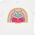 thumbnail image 4 of Inktastic Book Lover Owl Reading Librarian Girls Toddler T-Shirt, 4 of 5