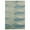 Multi-color, variant on 3’ x 5’ Blue Beige Abstract Waves Modern Area Rug