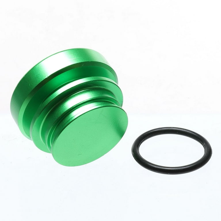 LisFaxbo Billet Aluminum Car Cigarette Lighter Plug Cover Green For All  Vehicles 12 Volt Power Universal