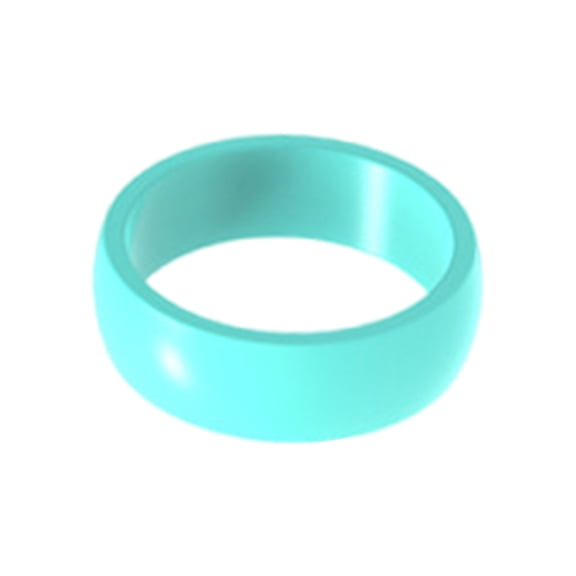Soft Elastic Silicone Rings Lightweight and Sweatproof Sports Rings for Women Men Waterproof Finger Accessories
