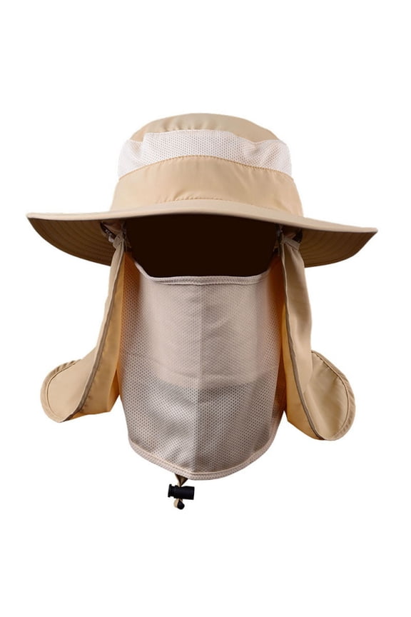 Men And Women Cap Windproof Sunshade Detachable Fishermen Hat