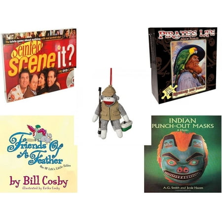 Children S Gift Bundle 5 Piece Scene It Dvd Seinfeld Edition Pirate S Life Redbeard Paully Midwest