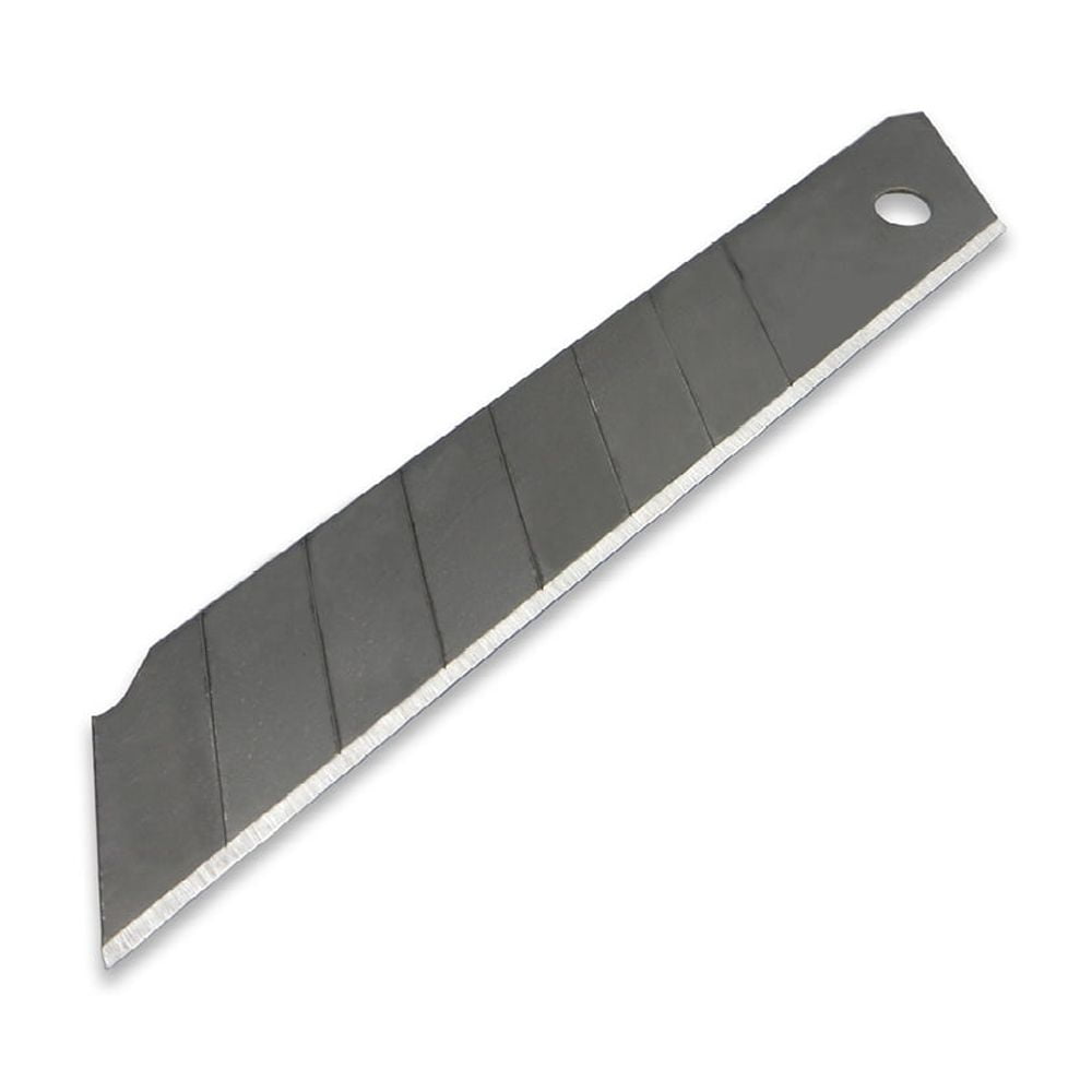 (10 pack) Hyper Tough K7BHT 18mm Carbon Steel Snap Off Blades, 5 per Card
