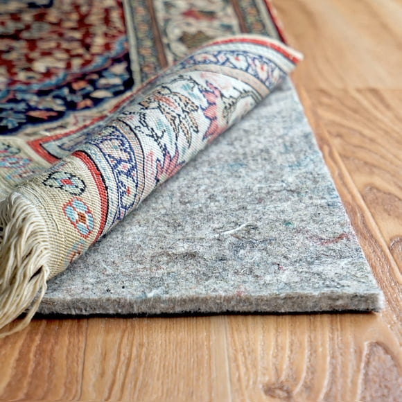 RUgPADUSA - Dual Surface - 53 x 76 - 14 Thick - Felt + Rubber - Non-Slip Backing Rug Pad - Adds comfort and Protection - Safe for All Floors and Finishes