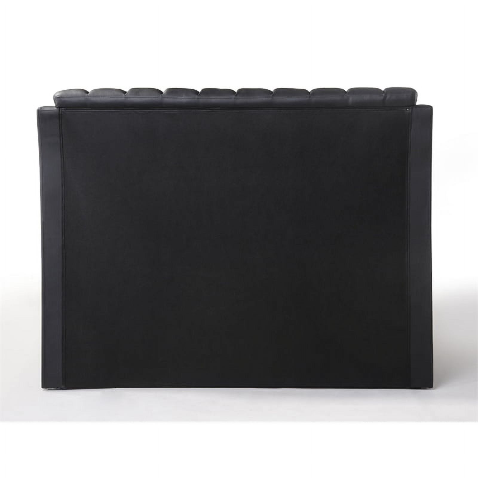 Acme Ireland II Eastern King Bed in Black PU, Multiple Sizes