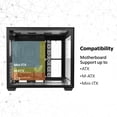 thumbnail image 4 of Funda para PC Raijintek Paean C7 White TG4 ATX con vidrio templado, 4 of 5