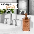 thumbnail image 2 of Autumn Alley Copper Farmhouse Embossed Soap Dispenser, 17.5 Fl Oz, Free Standing, 2 of 8