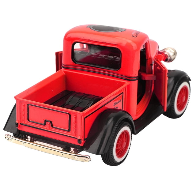 Juguete Modelo de Camioneta Pickup, Vehículo Eléctrico de Aleacio Con Luz y Sonido para Niños Pequeños