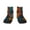 2 Black-2, variant on Abstract Colorful Duality Ankle Socks for Women Non Slip Socks No Show Socks Classic Low Cut Casual Socks Casual Socks