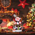 thumbnail image 6 of Stuffed Plush Toy, Toys for Ages 3-7, Electric Santa Claus Plays Musical Instruments Small Figurines Christmas Decorations Festival Decorations Children's Gifts Toys Gifts for Family Children, 6 of 6