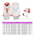 thumbnail image 3 of Traje de baño de lencería sexy de Lucifer, disfraz de dibujos animados de Anime, chaqueta y pantalones cortos de Hazzbin, trajes de mujer para Halloween, ropa de fiesta de carnaval femenina, 3 of 5