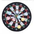thumbnail image 2 of Hanging Children Dartboard, Colorful Flannelette Children Game Dartboard, For Bedroom For Parties, 2 of 8
