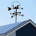 thumbnail image 3 of pitrice Cute Duck Family Weathervane Stake Weather Vane Measuring Weather Vane Retro Garden Wind Direction Indicator Decors, 3 of 8