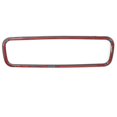 thumbnail image 3 of Pegatinas decorativas para marco de espejo retrovisor interior de automóvil para Jimny 2019 2020 Accesorios, Plata, 3 of 5