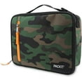 thumbnail image 1 of PackIt Boîte à Lunch Classique Congelable, Camo, avec Technologie EcoFreeze, Pliable, Réutilisable, Fermeture Éclair avec Poche avant Zippée et Poignée à Boucle, Parfait pour les Déjeuners, 1 of 8