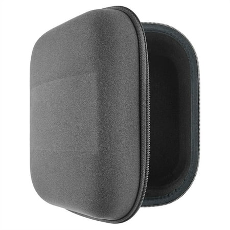 Geekria Shield Case for Large-Sized Over-Ear Headphones Replacement Protective Hard Shell Travel Carrying Bag with Cable Storage Compatible with Beyerdynamic MMX 300 HE400S (Grey)