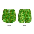 thumbnail image 6 of Goofa Corn 4 Printed Women 2 in 1 Running Shorts,Quick Dry Athletic Workout Shorts,High Waisted Athletic Shorts with Liner Pockets-Small, 6 of 9