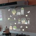 thumbnail image 4 of A Set of Potted Plants Butterflies Bird Wall Stickers Self Adhesive Wall Sticker, Decoration for Living Room Bedroom Kitchen, 4 of 5