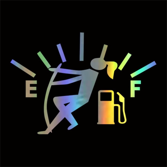 Fun Fuel Tank Stickers, Reflective Fuel Tank Cap Stickers, Suitable For Most Vehicles (Cars, Trucks), Easy To Install.