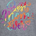 thumbnail image 3 of CafePress - Best Mom Ever Colorful T Shirt - Women's V-Neck Dark T-Shirt, 3 of 4