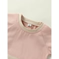 thumbnail image 5 of Bagilaanoe Newborn Baby Girl Boy Rompers Contrast Color Short Sleeve Bodysuits 6M 12M 18M 24M Infant Casual One Piece Short Jumpsuit, 5 of 9