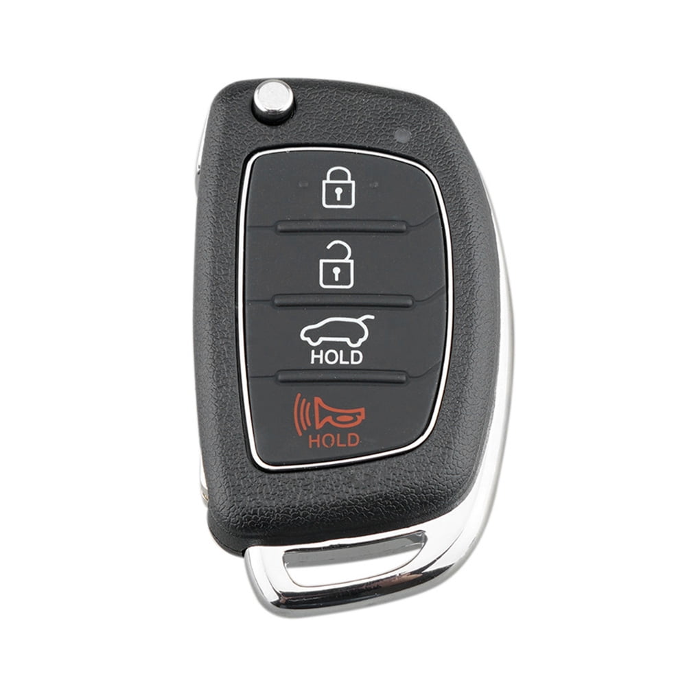 Remote Key Blank Shell Case Cover Pad Fit For Hyundai Sonata 3 Buttons 