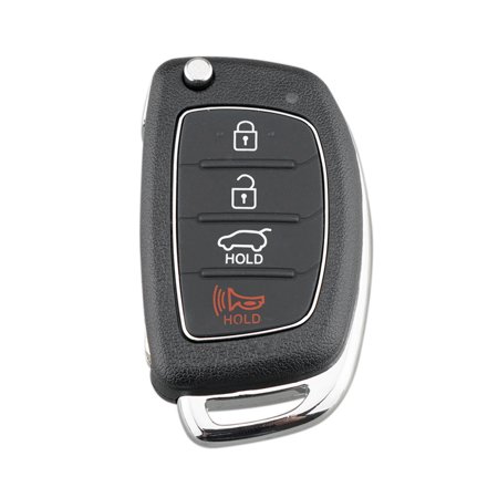 New Remote Key Shell For Hyundai Tucson Santa Fe /ix45 Sonata i40 4 Buttons ABS Black Flip New Remote Key Shell For Hyundai Tucson Santa Fe /ix45 Sonata i40 4 Buttons ABS Black Flip