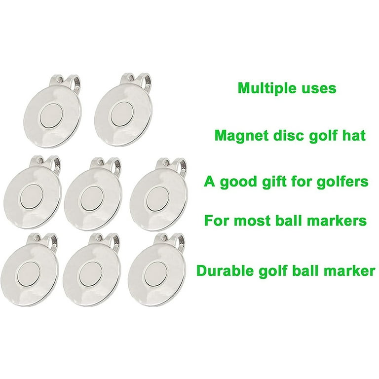 5pcs Golf Ball Markers, Adjustable Plastic Ball Holder & Staircase
